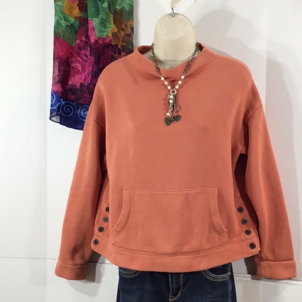 Madewell better terry cropped sweatshirt S